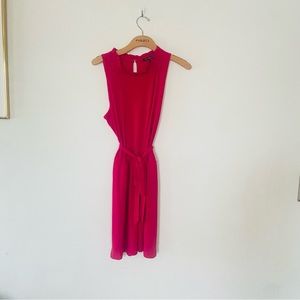 Nik and Nash size large pink romper with tie